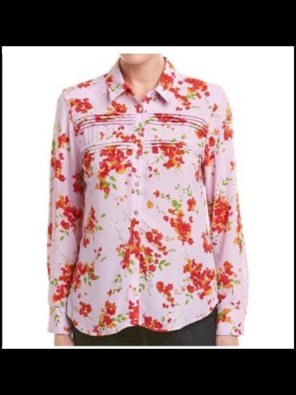 Nanette Lepore size xs floral blouse 
NWT